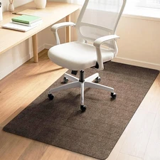 Office Chair Mat for Hardwood Floors 48"X36", Durable Non-Slip Large Tile Floor