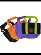 Trader Joes Mini Canvas Tote Bag Set of 4 Halloween LIMITED In Hand Fast Ship