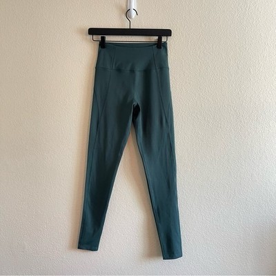 Girlfriend Collective Compressive High Rise Legging Green Moss Womens Size Small