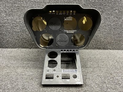 B051-9, B197-1 Robinson R44II Seven Instrument Console with Upper, Lower Panels