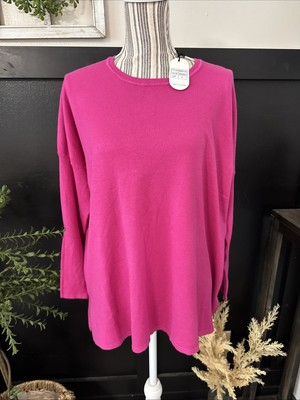 Anthropologie Tea N Rose Pink Crewneck Sweater NWT! Size Small