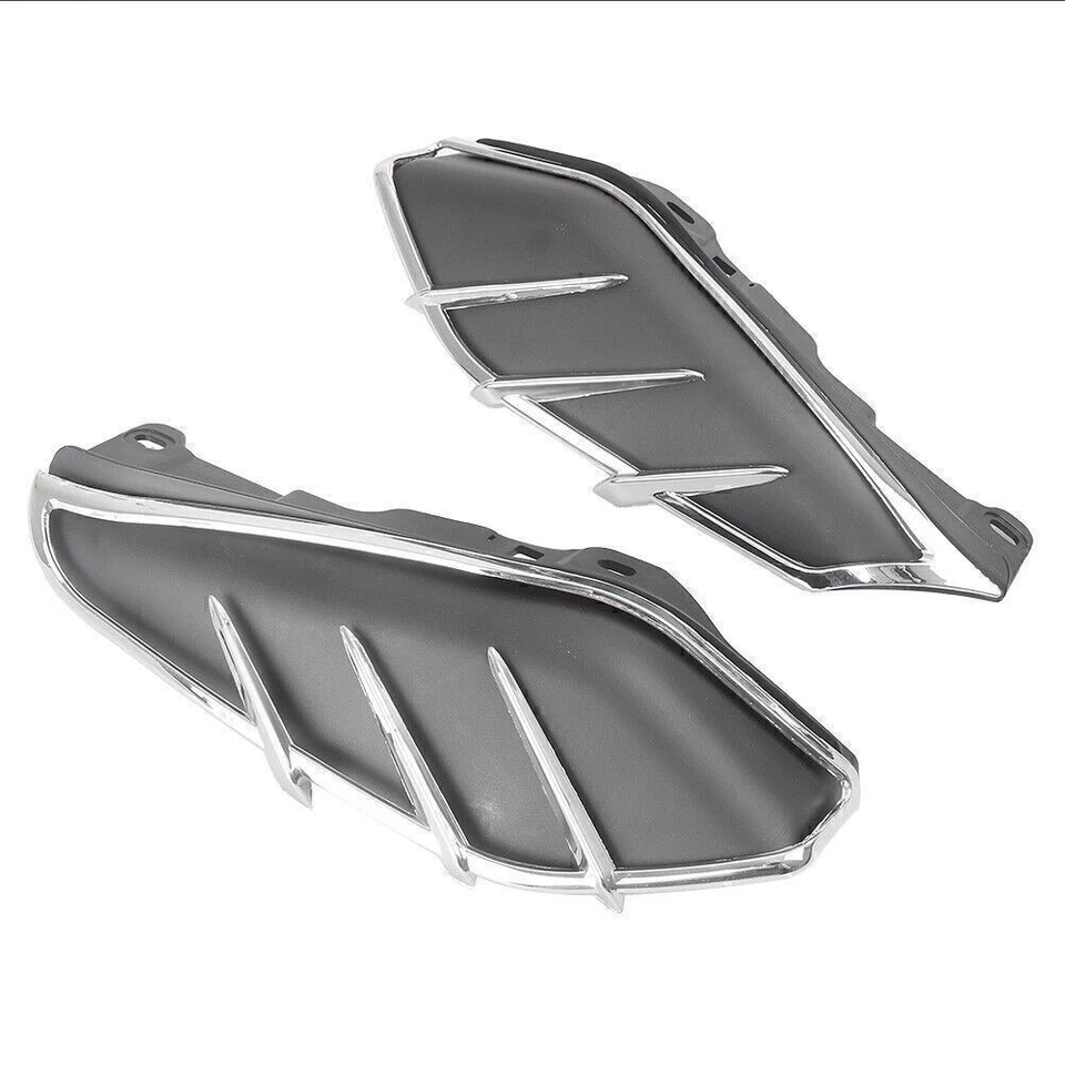 For Harley Touring 2009-16 Pair Mid-Frame Seat Engine Heat Deflectors Trim - Image 2 of 4