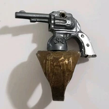 CLASSIC 1947 LONE RANGER KIX CEREAL PREMIUM 6-SHOOTER ADJUSTIBLE RING