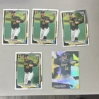 Topps Paul Skenes 2024 Rookie 4 Card Lot & Bowman Chrome Stars MLB Pirates