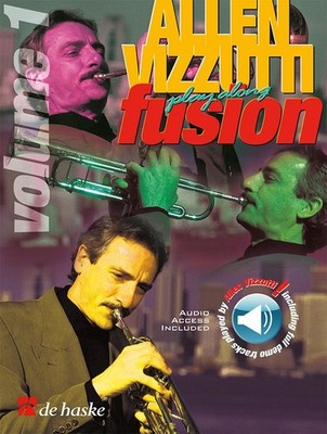 Play Along Fusion 1 Trumpet Book and Audio Online Allen Vizzutti De Haske Intern