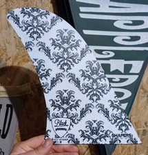 Shapers Glass On Surfboard Fin Blank Shaping 10.5 Rudder Black Apache 