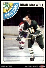 1978 Topps #83 Brad Maxwell North Stars 7 - NM