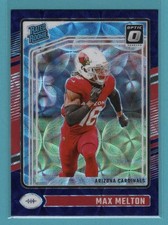 2024 Panini Donruss Optic - Rated Rookie Max Melton #277 Purple Scope Prizm (RC)