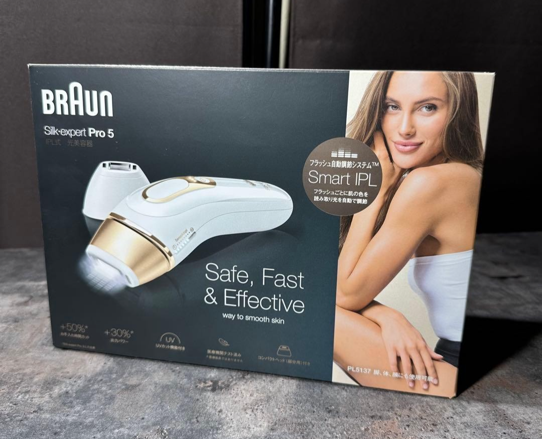 Braun Silk-Expert Pro 5 PL5137 IPL Permanent Hair Removal Device