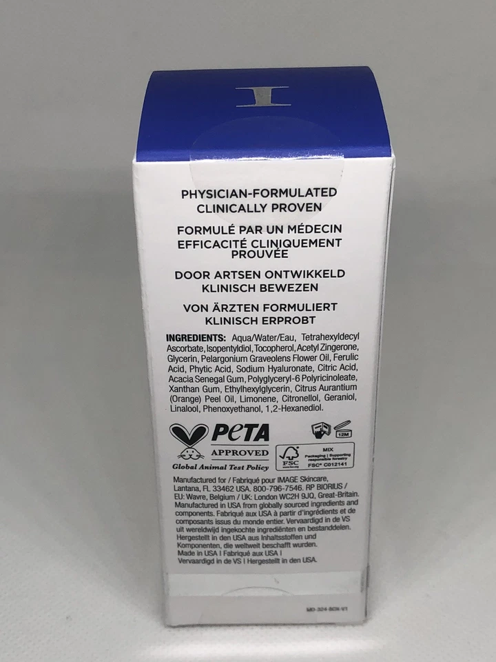 Image MD Restoring. Power-C Serum, 1 Fl Oz/ 30 Ml, NEW/BOX - Image 3 of 4