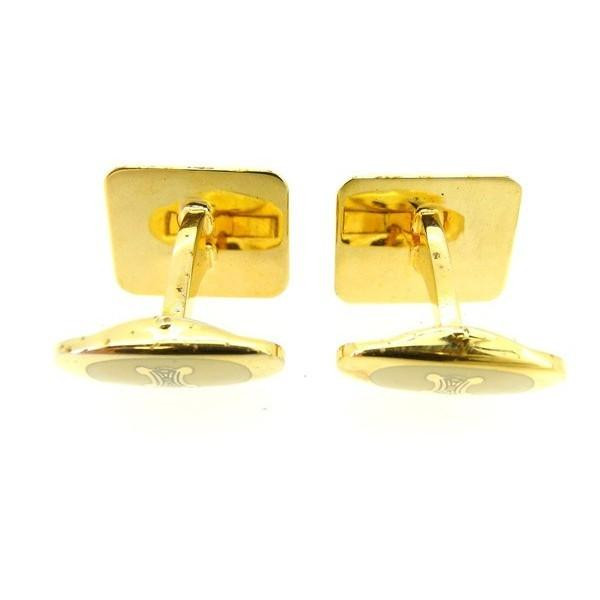 Authentic Celine Cufflinks Square Form Ladies Mac… - image 3
