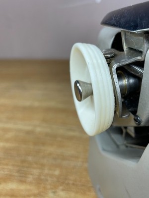 Left Knob Replacement for Smith-Corona 1950-60's Portable Typewriters Beige