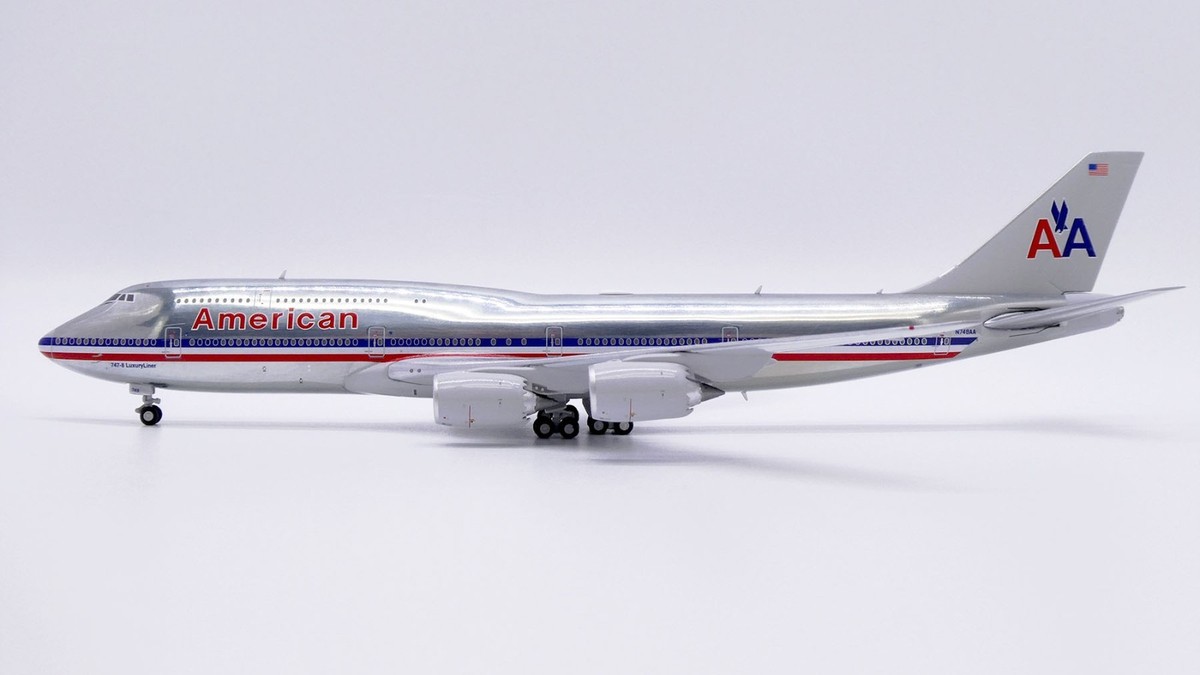 American Airlines Boeing 747-8I N748AA JC Wings XX40215 Scale 1