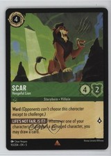 2024 Disney Lorcana - Shimmering Skies 5 Scar Vengeful Lion 93