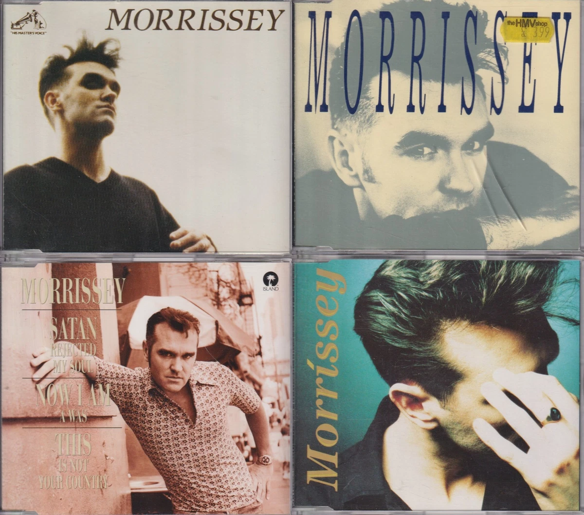 Morrissey Sing Your Life/Satan Soul/Piccadilly/Everyday Sunday 4 x CD Singles EX