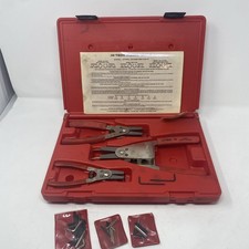 Hi-Tech USA Model 1265-K  Snap Ring Adjustable Reversible Pliers Kit w/Tips 3 Pc