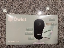 Owlet Dream Duo Gen 3 Smart Baby Monitor Sock 2K HD Cam Mint NEW SEALED