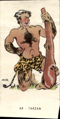 Buitoni Perugina 1936 # 68 TARZAN Figure