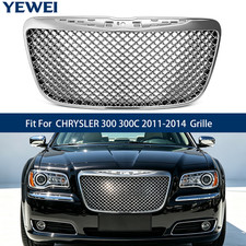 For Front Grille Grill 2011 2012 2013 2014 Chrysler 300 300c Srt Style Chrome