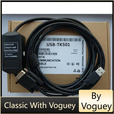 new abb debug line USB-TK501 series plc programming cable spot stock US Free TAX