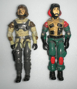 Gi Joe Cobra figurine Hasbro complète 1986 Lift Ticket Tomahawk driver vtg - France