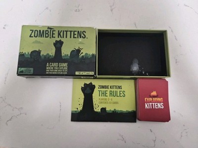 Zombie Kittens Party Game - The Evolution Of Exploding Kittens Card Games