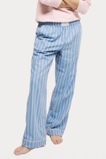 M&S Blue Striped Pyjama Bottoms