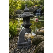 LATERNE RANKEI NEU GARTEN LAVASTEIN FROSTSICHER GARTENDEKO PAGODE AGL-AQ50-70