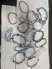 Gemstone and Beaded Bracelets-Set of 30-Box 6