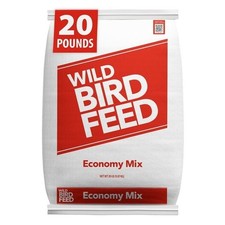 Economy Mix Wild Bird Feed, Value Bird Seed Blend, Dry, 20 lb. Bag
