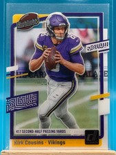 2023 Panini Clearly Donruss - Clearly Highlights Kirk Cousins #2