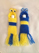Googly Eye Key Chain Clip-On YIP YIPs with Sierra Bees Lip Balm 