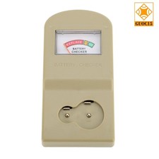 2pcs Button Cell Battery Tester 1.5V 3V Watch Battery Quick Detection Effective