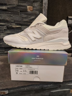 Kith New Balance 997.5 MiUSA Easter White Marshmallow Angora Size 12 DEADSTOCK