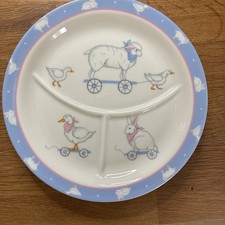 Gotham Baby Plate Fine China Divided Baby Plate