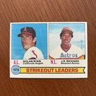 1979 79 Topps Baseball Card #6 Strikeout Leaders Nolan Ryan JP Richard NMMT 001