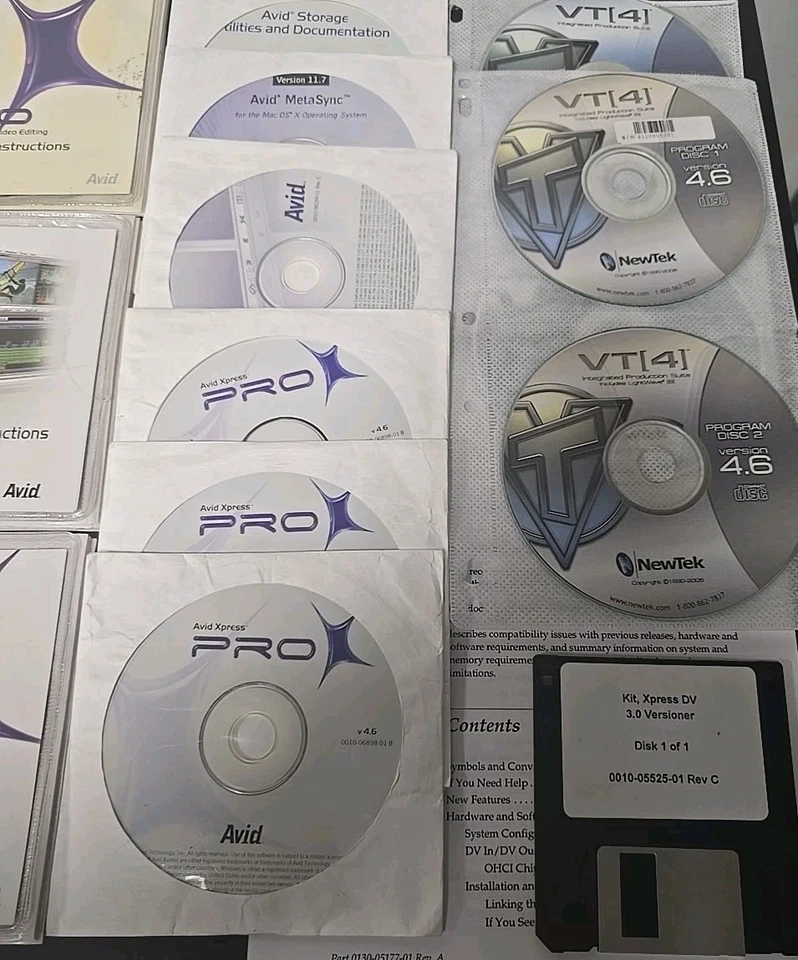 Video Editing Software Lot: Avid Express Pro, Avid Express DV, NewTek VT4 - Image 3 of 4