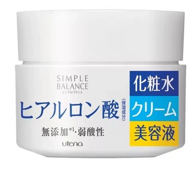 utena SIMPLE BALANCE Moisturizing Gel 100g Hyaluronic Acid toner cream essence