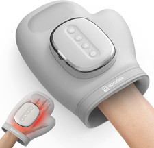 Cordless Hand Massager with Heat Compression for Wrist Finger Pain Relief