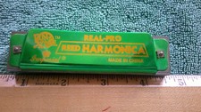Vintage Real Pro - Reed Harmonica - Fun Zone - Imperial Green
