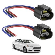 2 PCS 9008 H13 Headlight Connector, Socket Female Adapter, Headlights Wiring