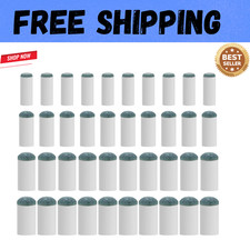 40Pcs Slip on Pool Cue Tips Replacement Kit 4 Sizes Upgrade Pool Stick Tips