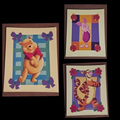 Walt Disney Art Classics Prints Pooh Tigger Piglet Lot 8x10's