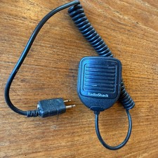 Radio Shack Model 19-314 Microphone CB Realistic Ham 2 Pin 1980s Mic TRC Series