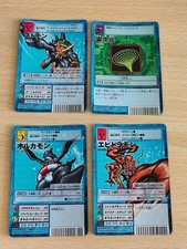 Digimon Card Lot Zudomon Bo-1033 Orcamon Ebidramon Bo-1023 Rare
