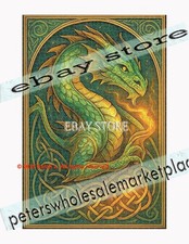 1000 piece jigsaw puzzle Green Dragon forest serpent