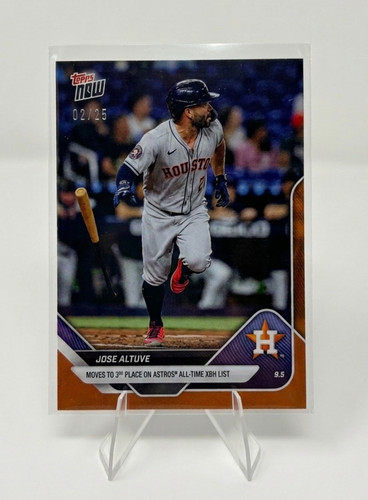 2025 Topps Now 519 Jose Altuve