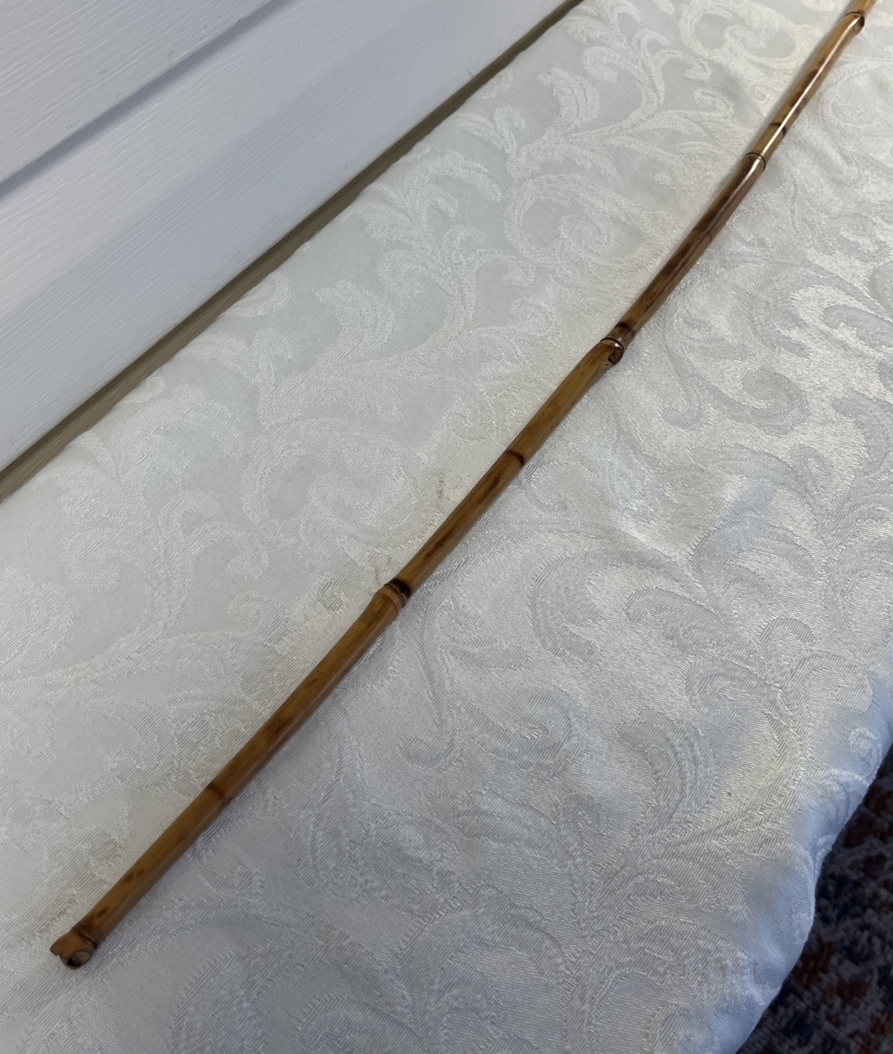 Walking Bamboo Teachers Stick Pointer Vintage Cro… - image 9