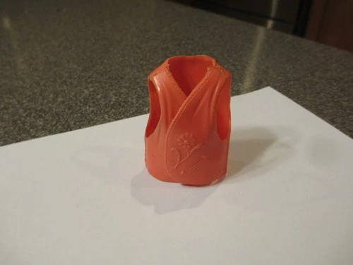 VINTAGE MARX JOHNNY WEST BEST OF THE WEST JANICE OR JOSIE PINK VEST HTF