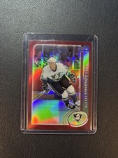 2002 Topps Chrome Refractor Alexei Smirnov Rookie Card #178 In Sleeve. rookie card picture